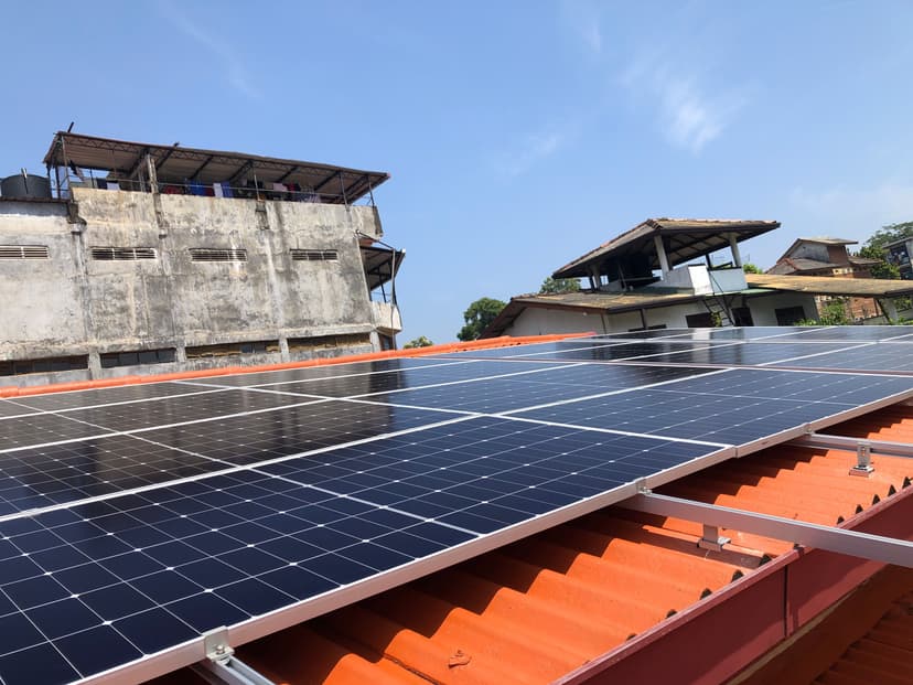10kw On -Grid Solar PV System - Mr.Amal Karunarthne, Kelaniya